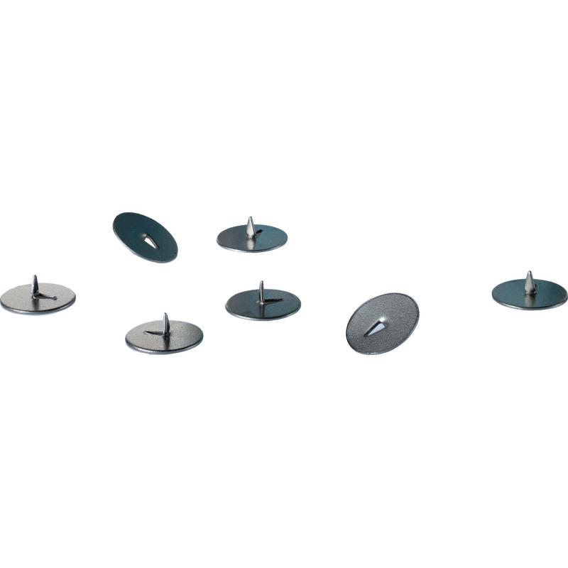 Кнопки канцелярск. Глобус стальные, 12мм, металлические 100 шт/уп, К12-100