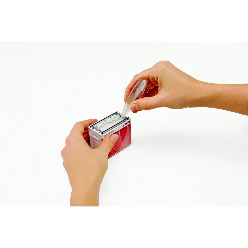 Штамп самонаборный пласт. 8/6стр. Pr.C50-Set-F 69х30 рамка/персонализация