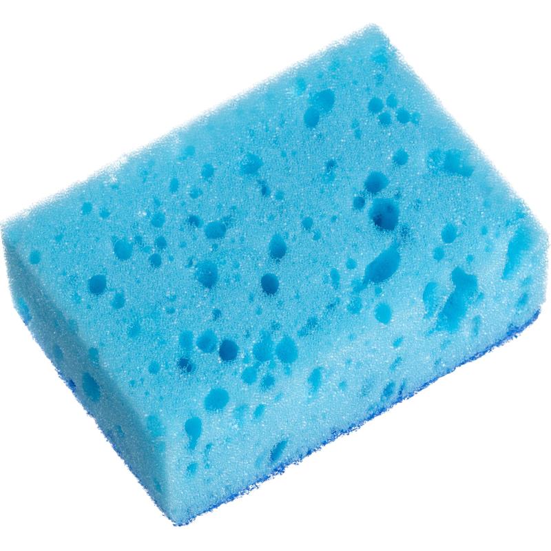 Губки для мытья посуды крупнопористые Luscan 100х70х35 мм 5шт/уп