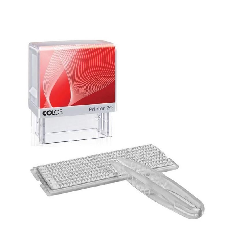 Штамп самонаборный самонаборный 4стр. 20-Set NEW!38х14мм