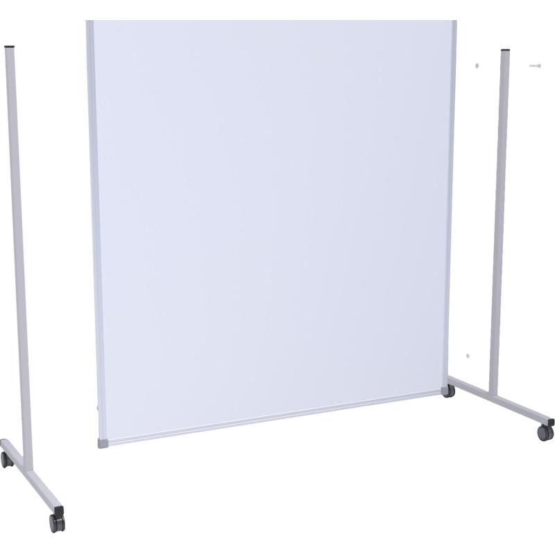 Доска магнитно-маркерная Attache Mobile 100x180 см,  лак, на роликах