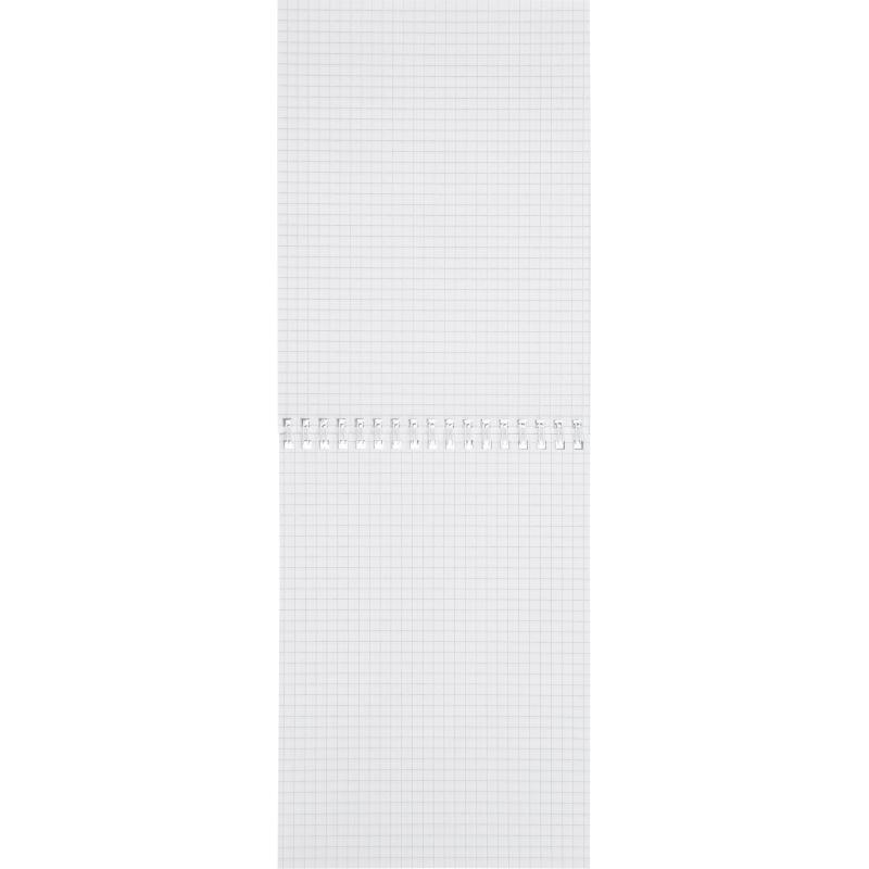 Бизнес-тетрадь А5 80л Attache Градиент Синий клетка, 65г, греб, УФ-лак