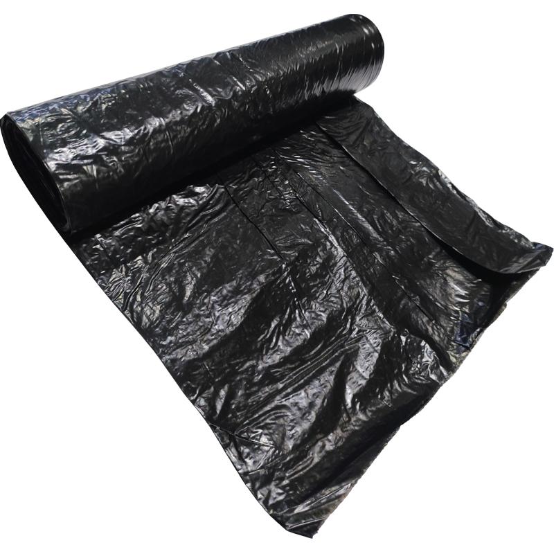Мешки для мусора ПВД 120л 30 мкм 10шт/рул черные_КБ