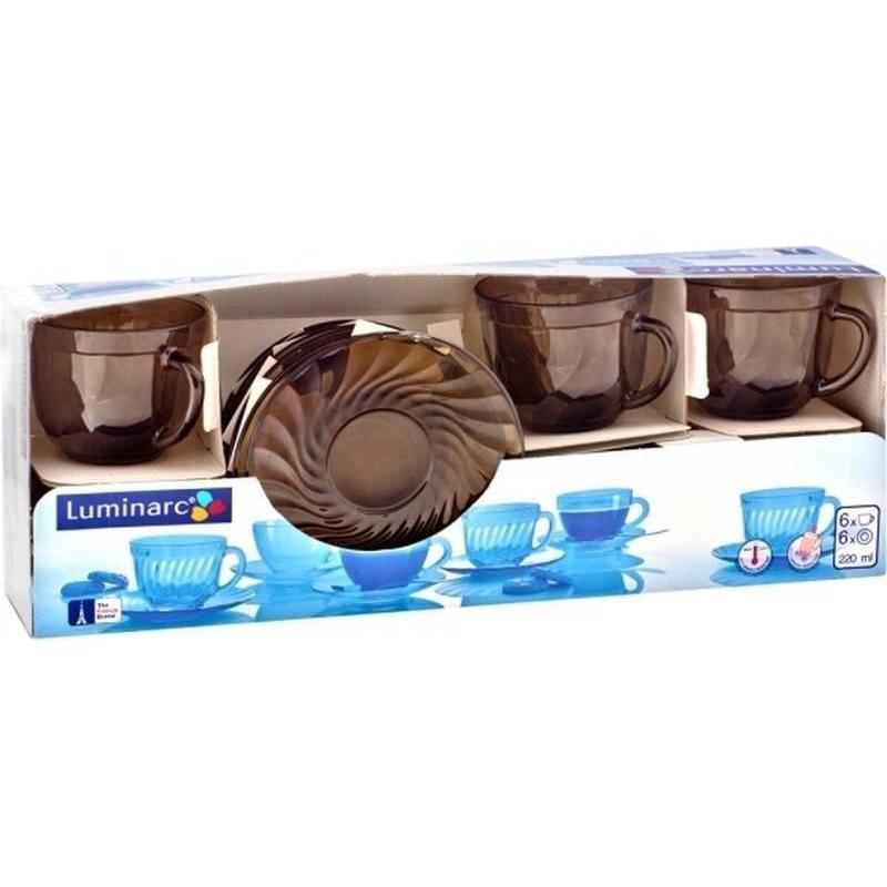 Сервиз чайный ОКЕАН ЭКЛИПС 12 предметов 220мл (H9147)