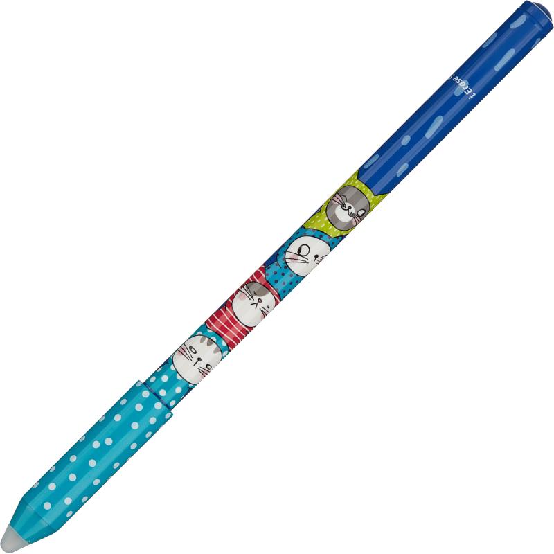 Ручка гелевая M&G So Many Cats стир.черн,шар0,5мм,син,в асс AKPB1479D20597H
