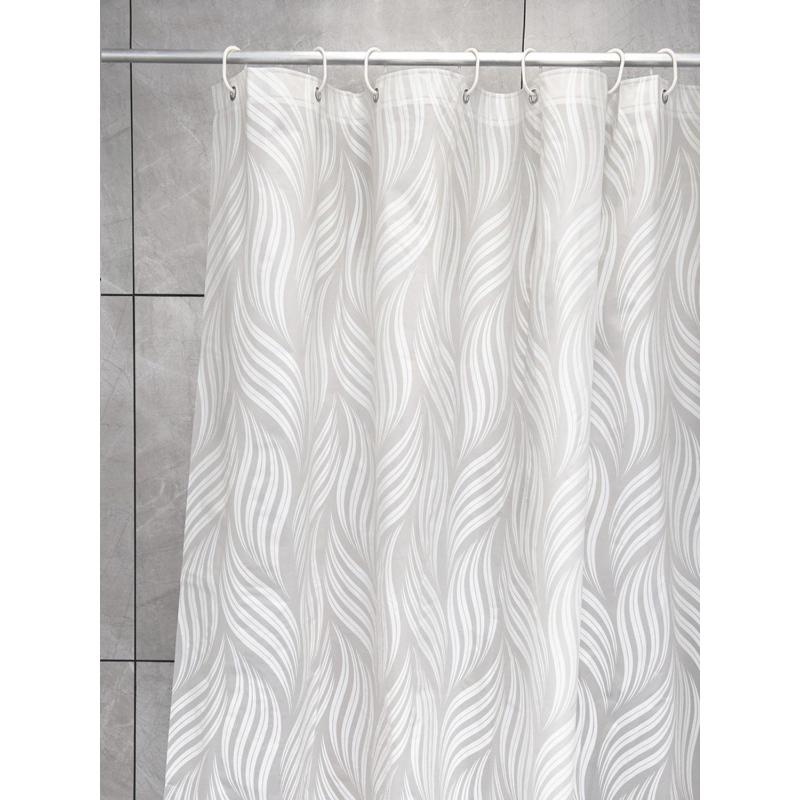 Штора для ванной с принтом Узоры, 180х180см
