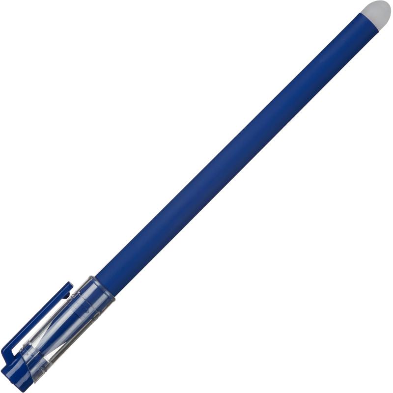 Ручка гелевая со стираем.черн. Attache Refine лин0,35мм,soft touch,синяя