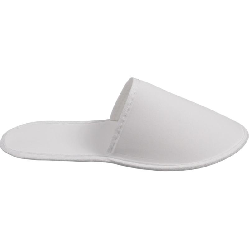 Тапочки одноразовые эвапора закрытый мыс белые