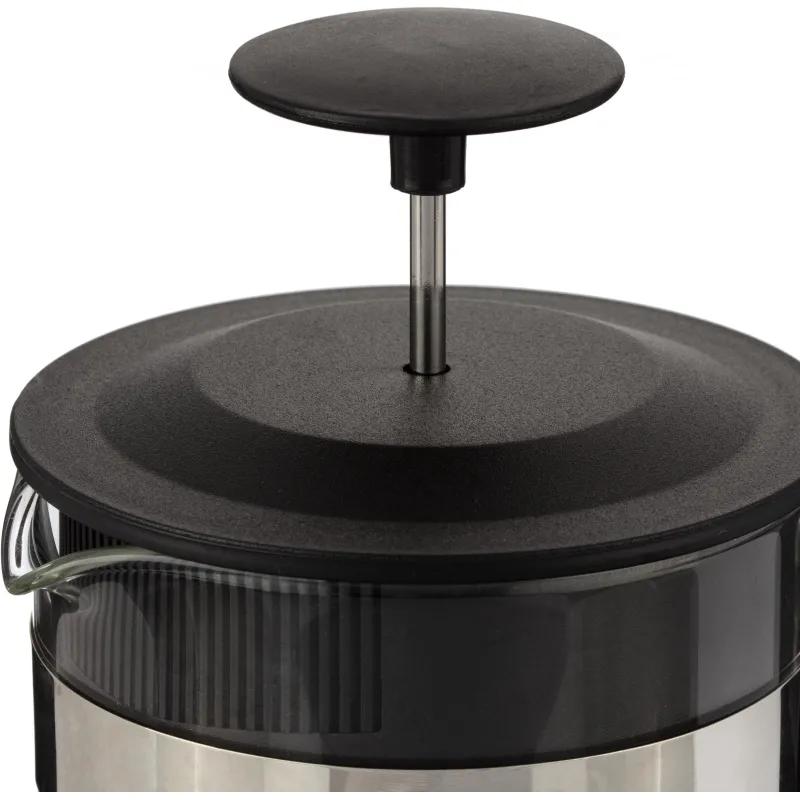 Френч-пресс 800мл Анксери боросил.стекло, пластик ручка, нерж. сталь (B05)