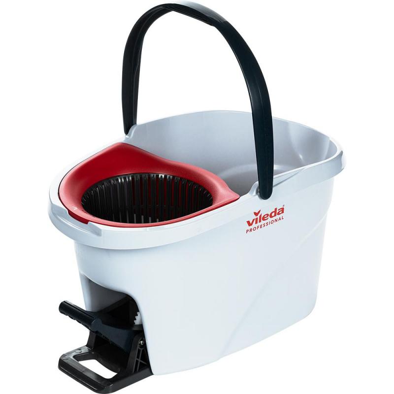 Комплект для уборки Vileda УльтраСпин Мини 158011 красный стелескоп.ручкой