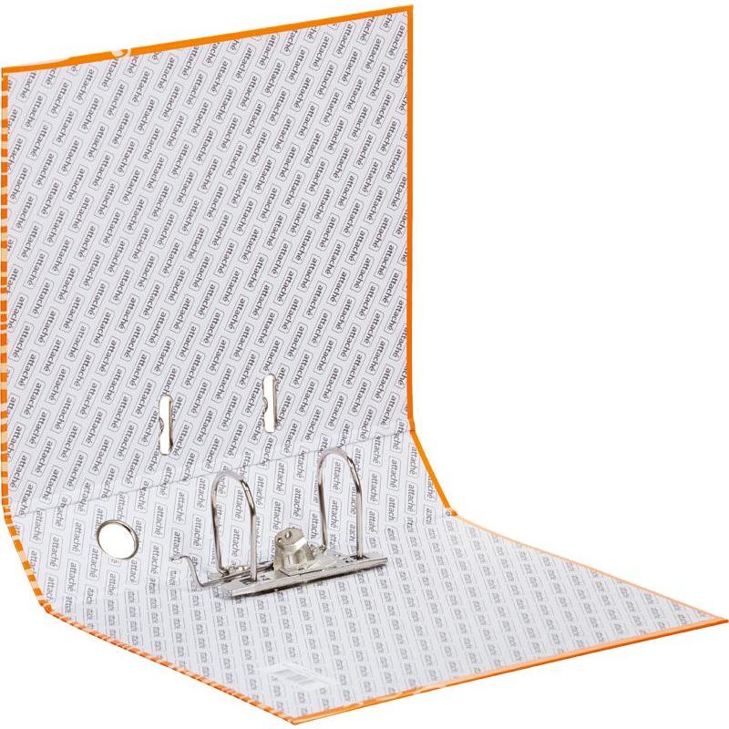 Папка-регистратор Attache Fantasy 75мм ламин.картон оранжевый,бум/лам.карт