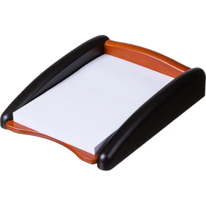 Набор настольный RS5M-3A на 5 предметов из МДФ, цвет: палисандровый/черный