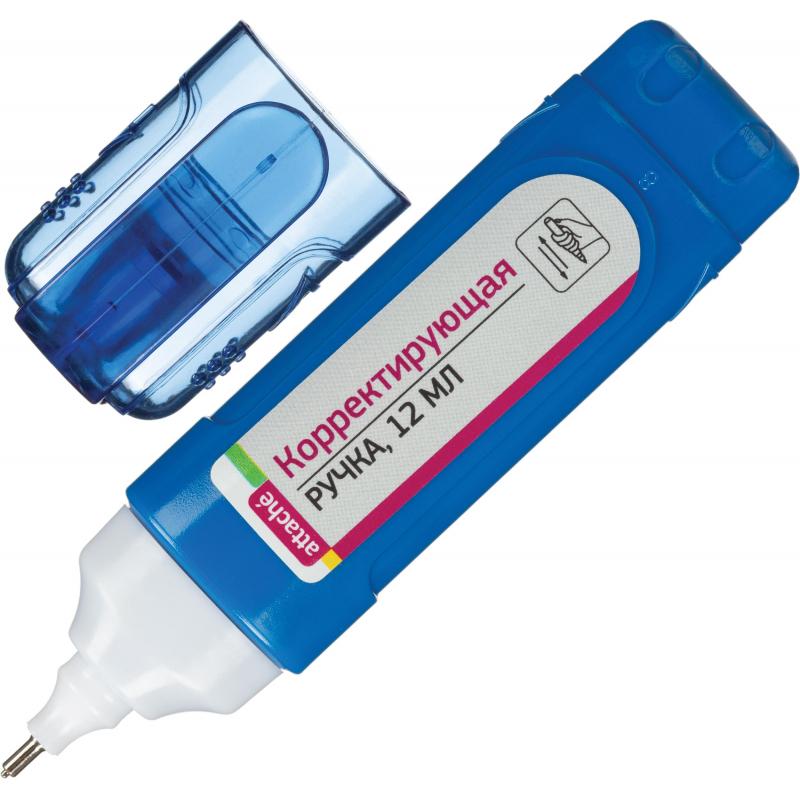 Корректирующий карандаш 12 мл Attache, металлический наконечник