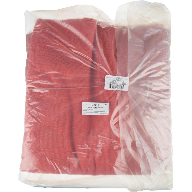 Полотно техническое микрофибра 1,8х3м плотность 200г/м2 красная