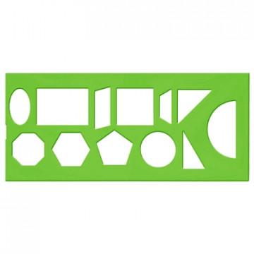 Трафарет геометрических фигур 'ТТ11