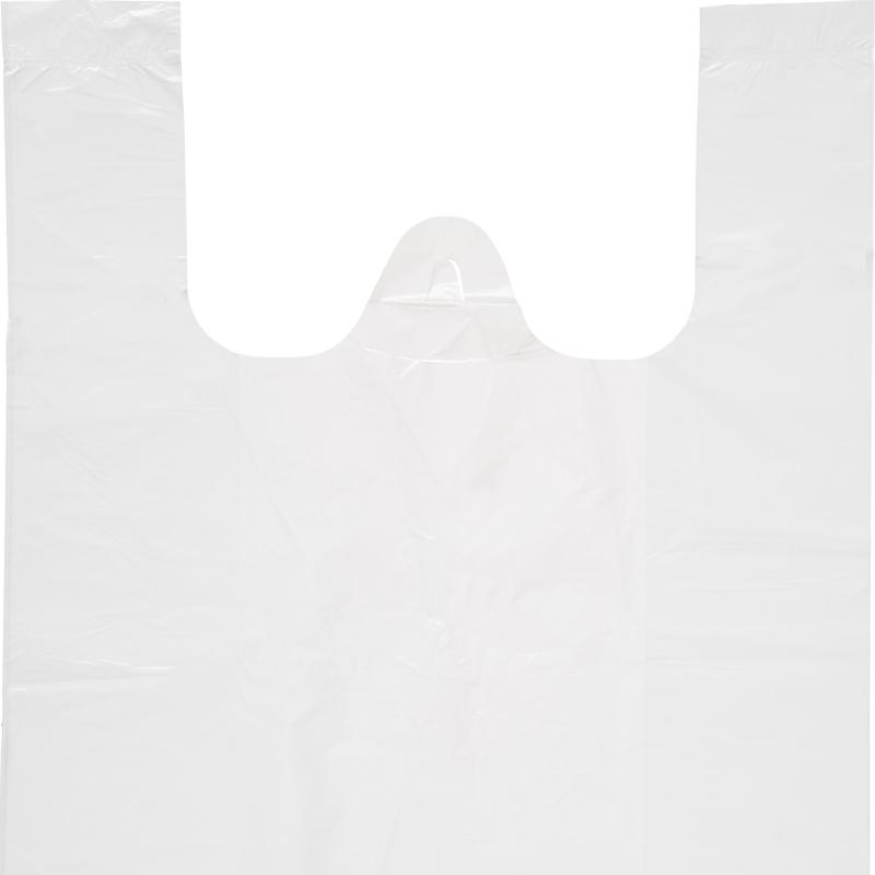 Пакет-майка 38+20х68 15 мкм, 100 шт/уп, белый S