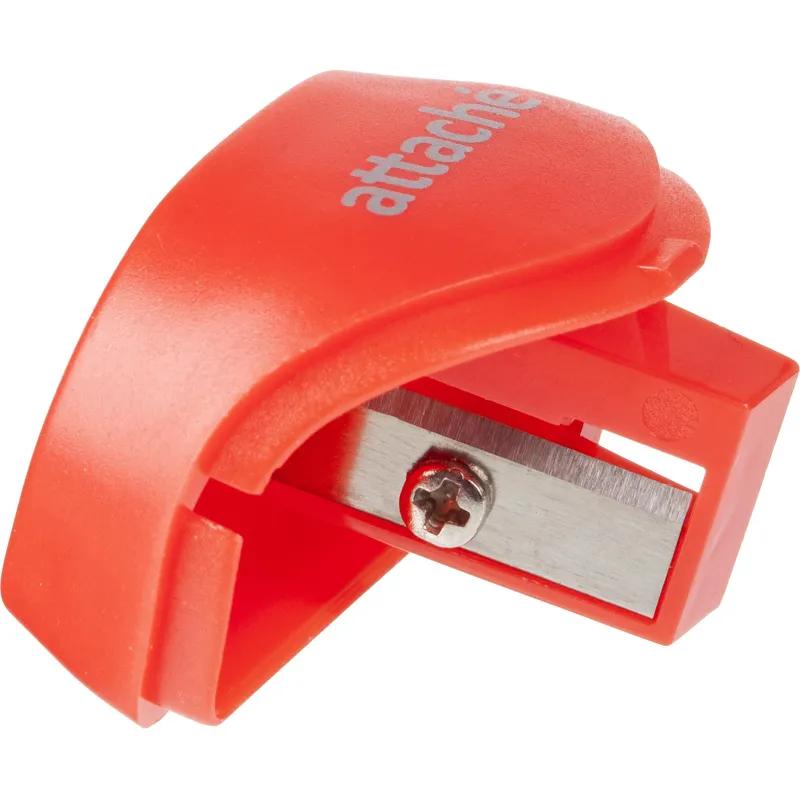 Точилка Attache, 1 отверстие, с контейнером, в ассорт
