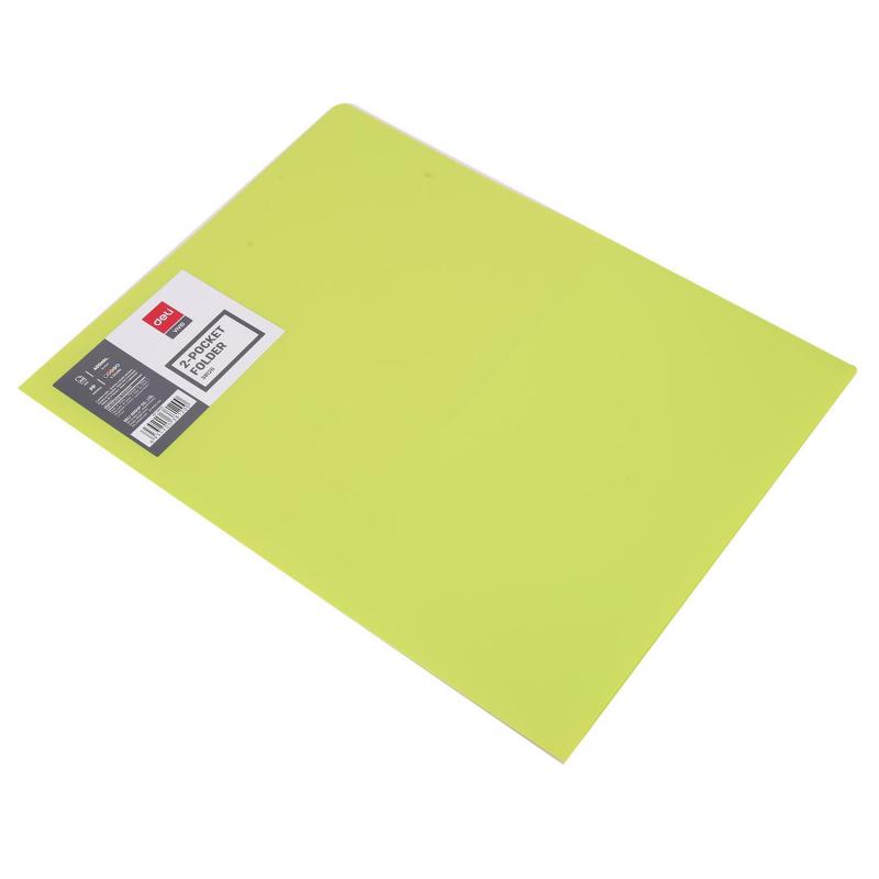 Папка уголок 2 клапана формат A4 РР цвет в ассортименте  E38120