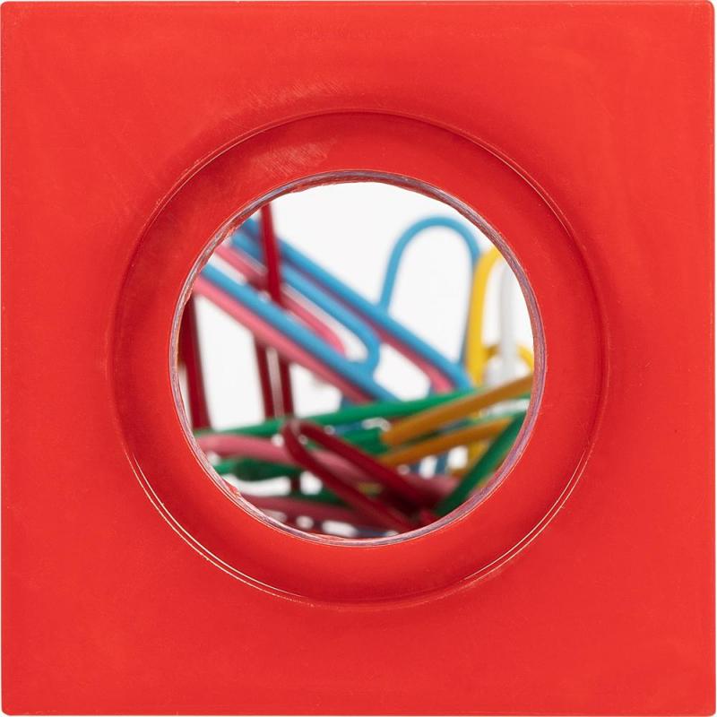 Скрепочница Attache магнит, с цвет. скрепками 28 мм (20шт.) цвет в ассорт.