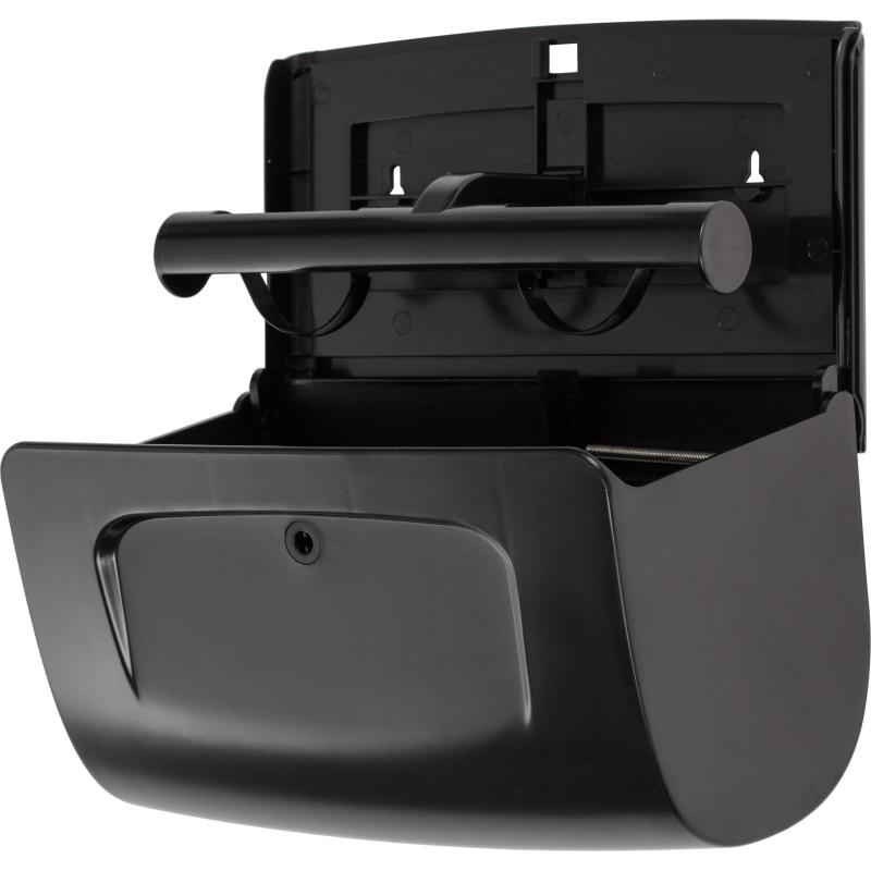 Диспенсер для туалетной бумаги рул Luscan Prof Etalon Doublemini чер 151067