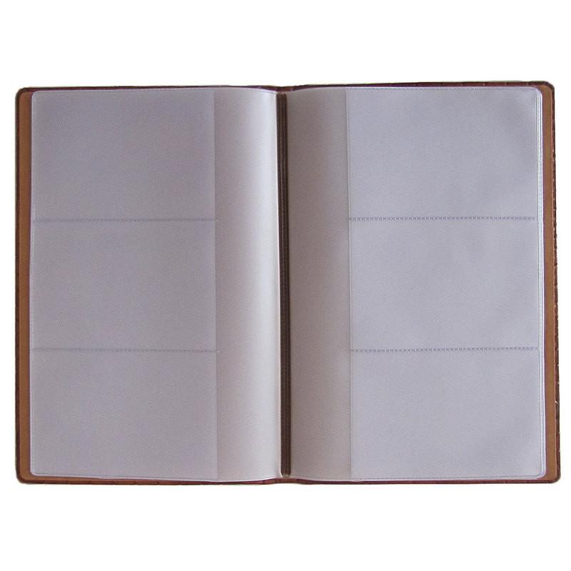 Визитница настольная 72 виз,черный,А5,133х202мм,АТТАСНЕ Вива