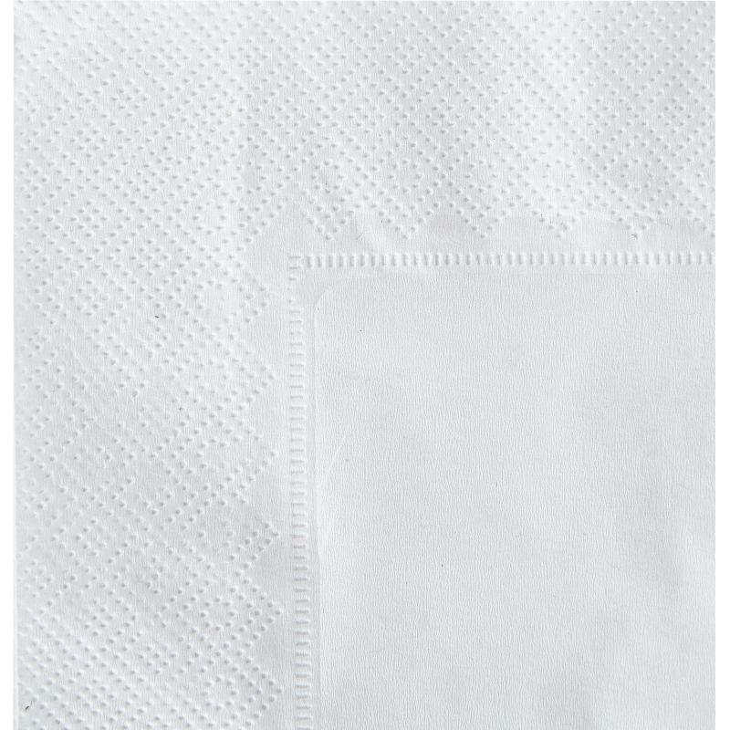 Салфетки бумажные Luscan 2сл 33х33см белые 200шт/уп