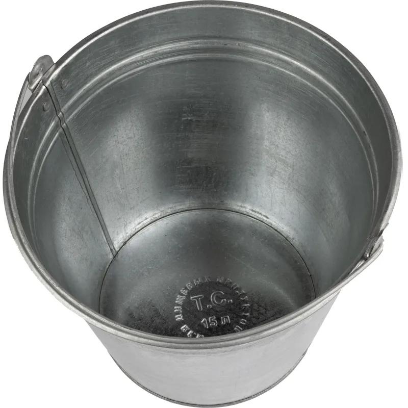 Ведро оцинкованное 15 литров