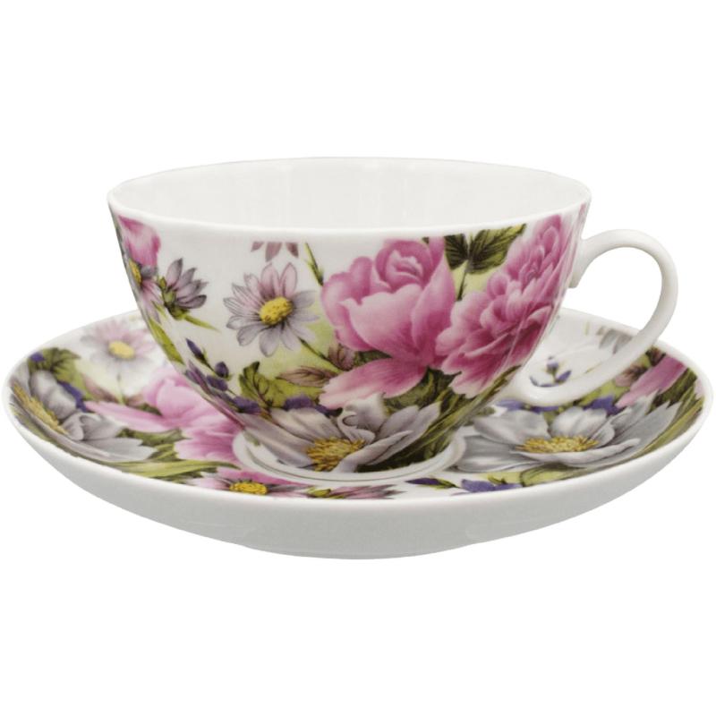 Набор чайный 4 предм. Белый лебедь Драгоценный момент