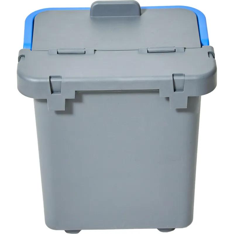 Ведро Росмоп (синяя ручка) 5л_B-5B