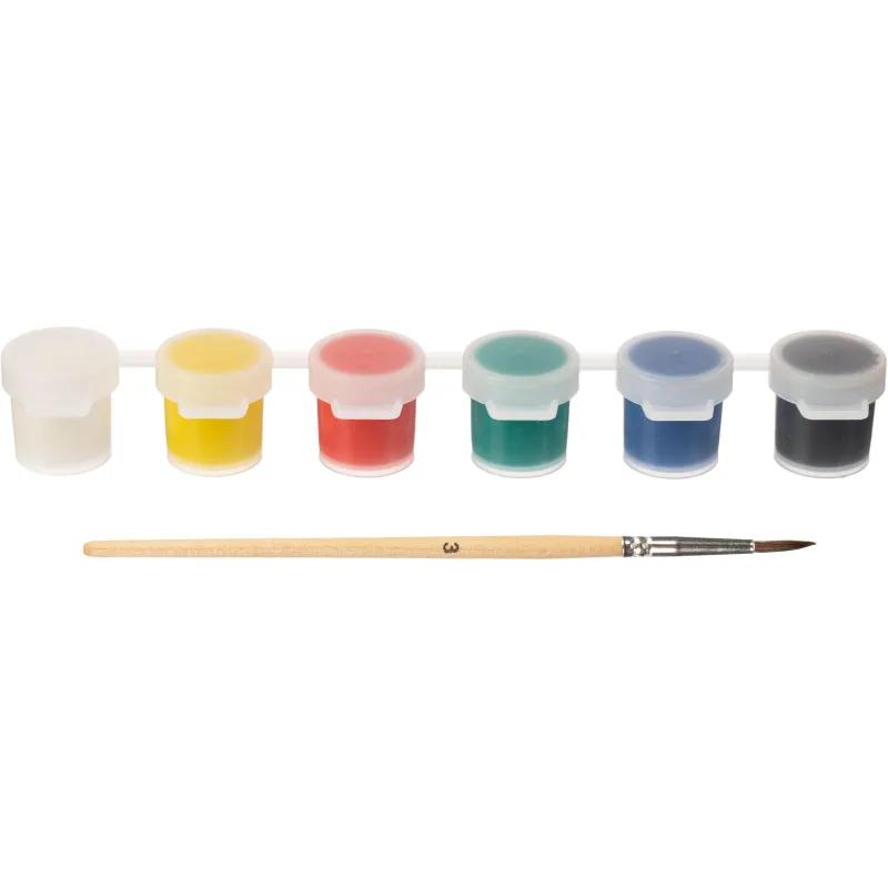 Краски по ткани 6 цв. в блок-таре, 5 мл 32С 2146-08 набор