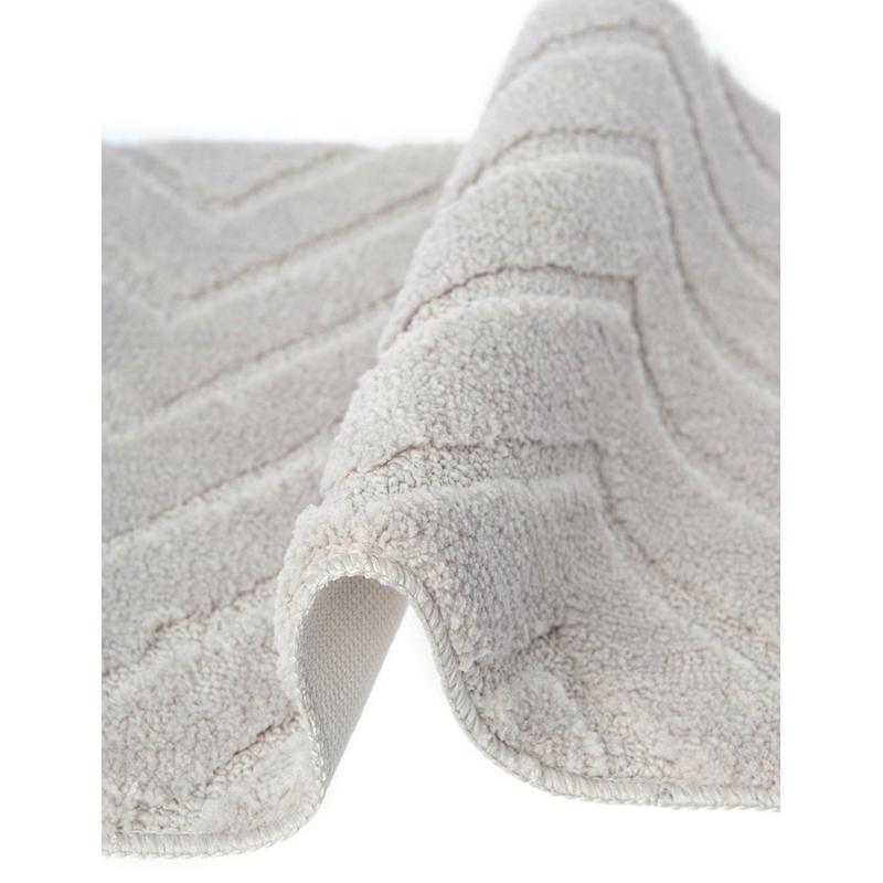 Коврик интерьерный 50х80 см, Зигзаг, микрофибра