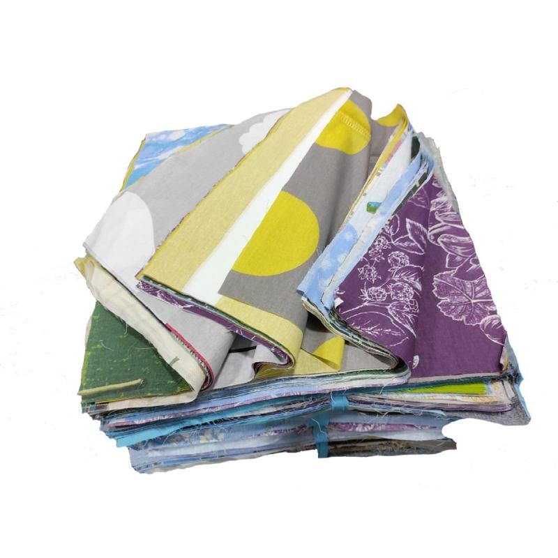 Салфетка техническая бязь 40х40см х/б цветная 500 шт/уп