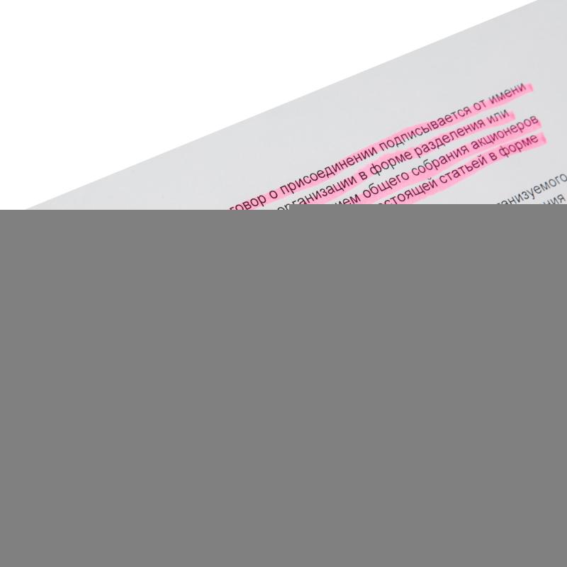 Маркер текстовыделитель M&G, ароматизированный, толщина линии 3мм, розовый