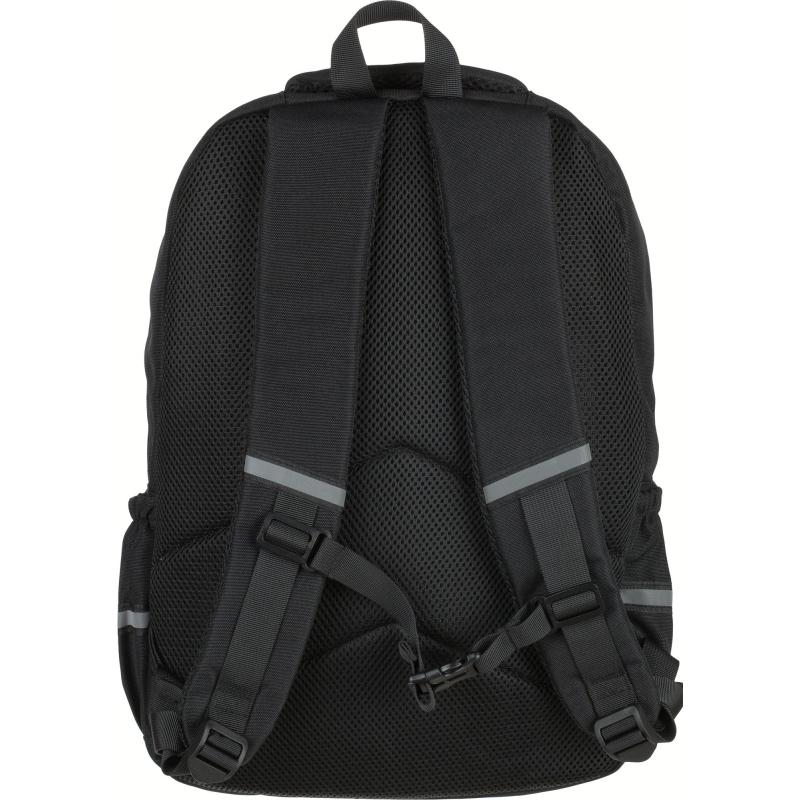 Рюкзак школьный Castle черный 45,5x31x14 см