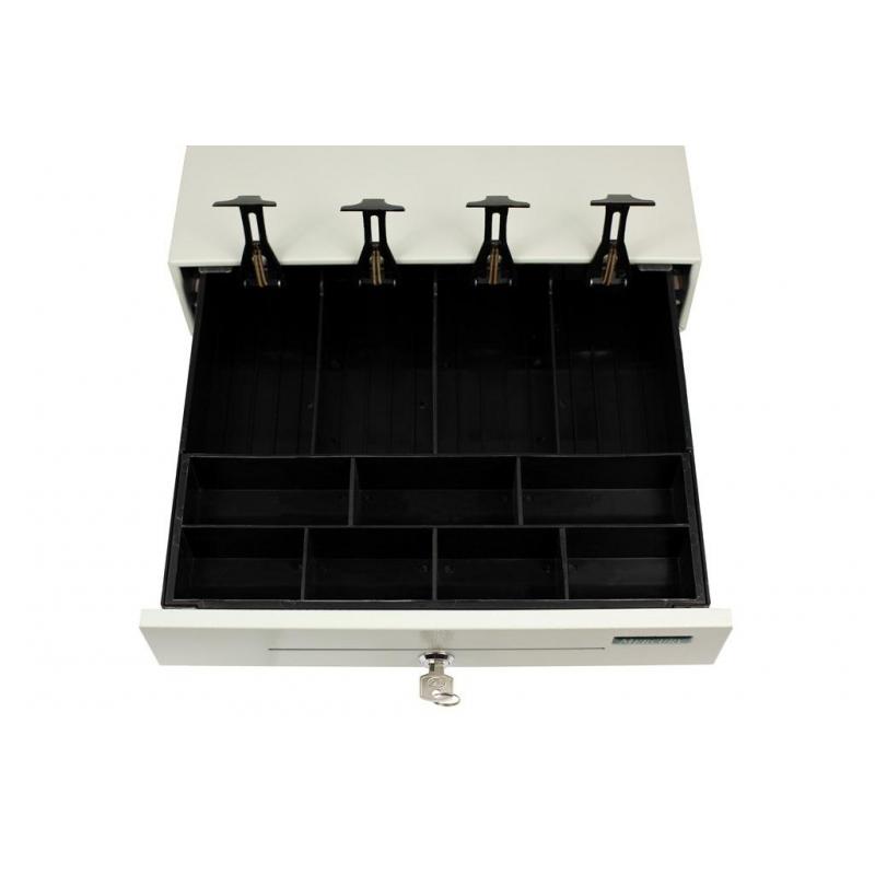 Денежный ящик денежный механический Меркурий-100.1(без подключ.к ККМ),белый