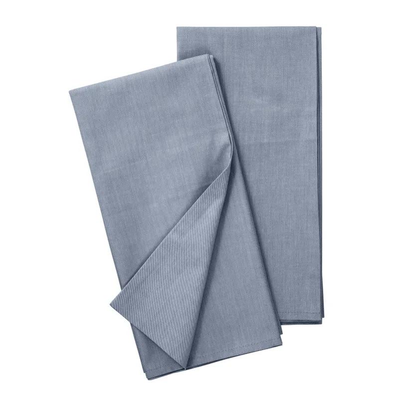 Наволочка 70х70 см, 2 шт/наб, меланж, 130г/м2, Indigo 776112