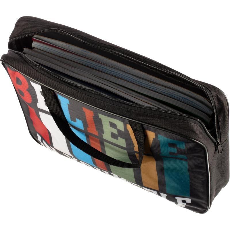 Папка школьника А4 с ручками + твердое дно, ШИРОКАЯ,ПШ-11, ВЕРЬ В СЕБЯ 2023