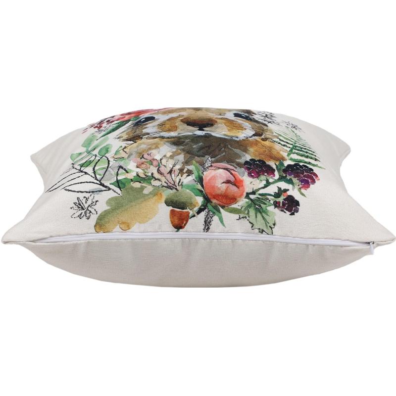 Подушка декоративная 40х40см (хлопок 60%, ПЭ 40%/новолон ПЭ), ПД40-068