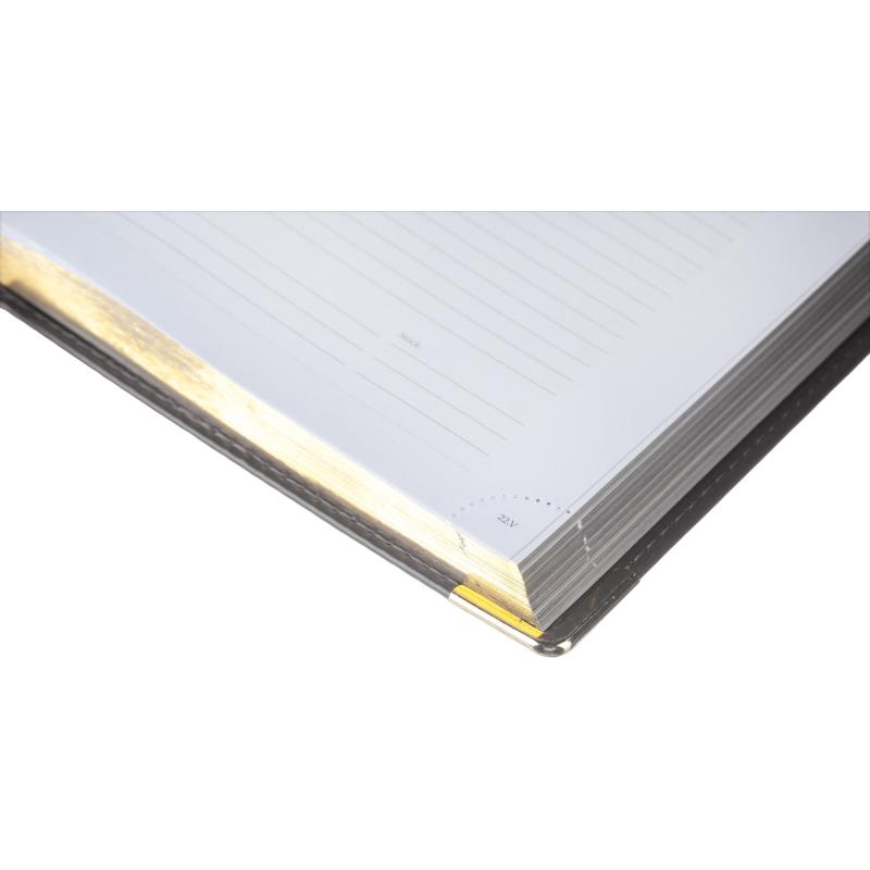 Ежедневник полудатированный А5+ п/дат. boss (серый) 3-404/273