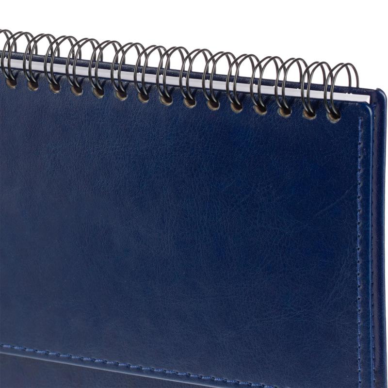 Планинг датированный 2026, синий, 303х150 мм, 120стр, АТТАСНЕ Agenda