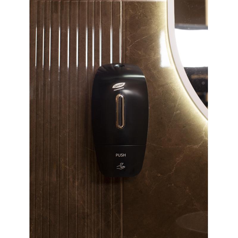 Дозатор для мыла-пены Luscan Prof Etalon 800мл черный 151053