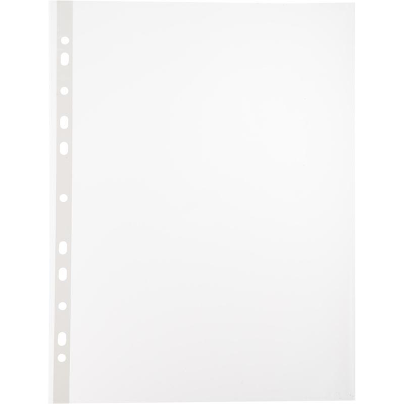 Файл-вкладыш Attache Economy А4, рифленые, 30мкм, 100шт/уп