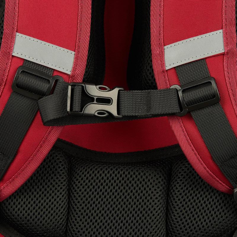 Рюкзак школьный Комус Класс case бордовый, пенал, 2 отд,40.5x29.5x14.5(16')