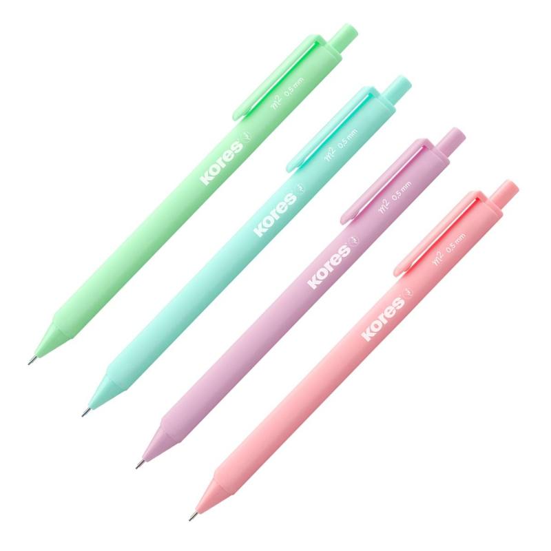Карандаш механический KORES Soft Touch 0,5мм,3гр,пастел.цв.в асс 99253