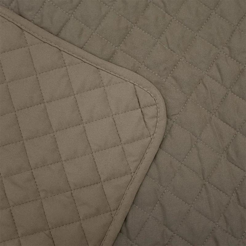 Покрывало 220х240 Теодора коричневый,161496