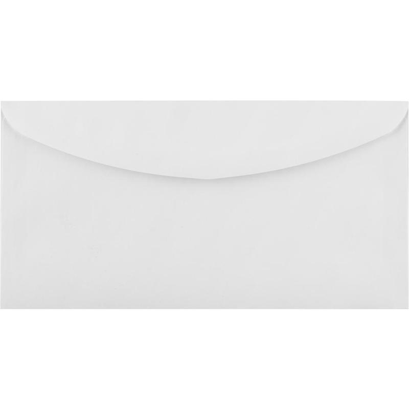 Конверт белый E65 декстрин 110х220 80г без внут.зап. КОМУС 1000 шт/уп
