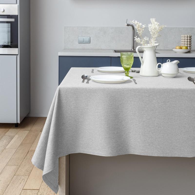 Скатерть Волшебная Ночь 165/200 Пепельно-серый 776952