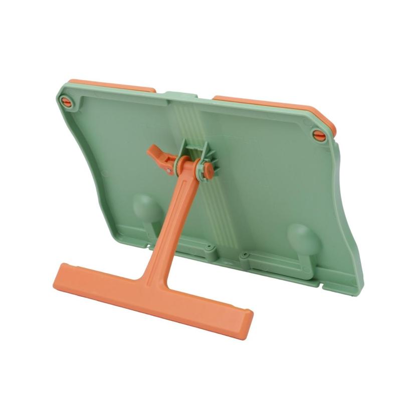 Подставка для книг регулир. наклон, пластик, зеленая