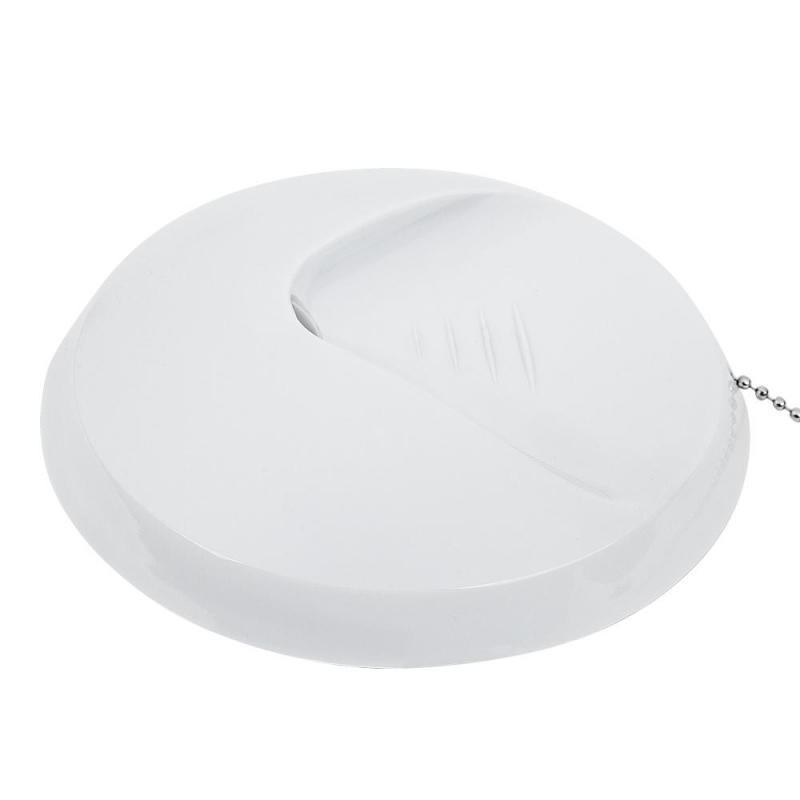 Ручка шариковая на подставке на липучке KP1009 в держателе с цепочк цв.бел