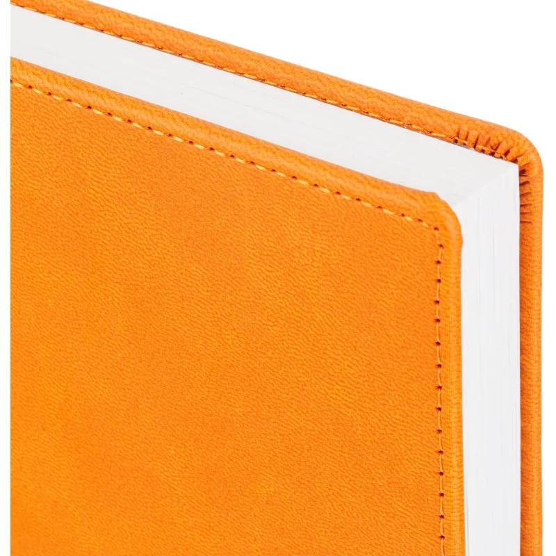 Ежедневник датированный 2026 А5+ VELVET оранжевый 3-123/06